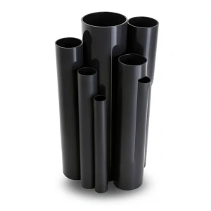 UPVC Pipes Nominal Pressure 21.7 Bar Size 1 inch Thickness 2.46 mm Black