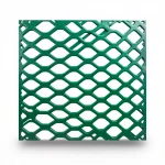 شبك بقلاوة حديد مطلي PVC   سماكة 1.8 مم مقاس 1×2 متر 