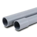 National Brand UPVC Pressure Pipe 400mm OD 4 Bar 7.90mm Wall Thickness Gray