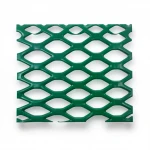 شبك بقلاوة حديد مطلي PVC   سماكة 1.5 مم مقاس 1×2 متر 
