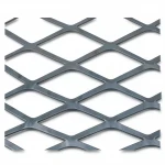 Hot Rolled Expanded Metal,   Thickness 1.2 mm, Width 1.22 M, Length 1 M    | Bait Al Tatawor Company