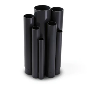 مواسير UPVC مقاس ¼ 1 إنش سمك 3.12 مم ضغط 21.7 بار لون أسود