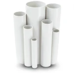 مواسير UPVC ضغط 21.7 بار مقاس ½ 1 إنش سمك 3.58 مم لون أبيض