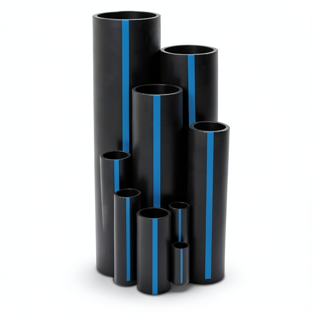 مواسير HDPE سابكو PE 100 ضغط 6 بار قطر خارجي 50 مم سمك 2 مم لون اسود | سابكو
