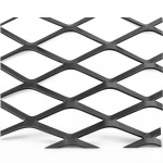 Hot Rolled (Black) Steel Expanded Metal Mesh   Thickness 1.8 mm Width 1.22 meter Length 1 meter | Bait Al Tatawor Company