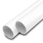 مواسير UPVC مقاس 1/2 1 إنش سمك 5.1 مم لون أبيض