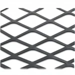 Hot Rolled (Black) Steel Expanded Metal Mesh   Thickness 1.4 mm Width 1.22 meter Length 1 meter | Bait Al Tatawor Company