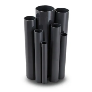 UPVC Pipes Nominal Pressure 21.7 Bar Size 1½ inch Thickness 3.58 mm Black
