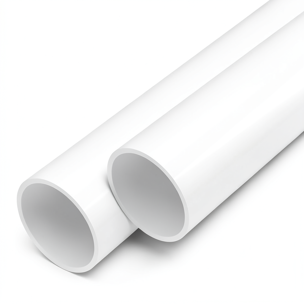 مواسير UPVC مقاس 2 إنش سمك 5.5 مم لون أبيض