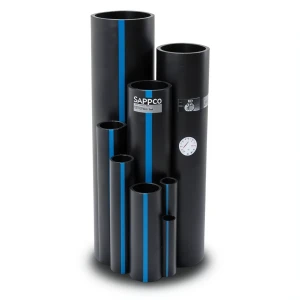 مواسير HDPE سابكو PE 100 ضغط 6 بار قطر خارجي 75 مم سمك 2.9 مم لون أسود | سابكو