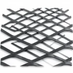 Hot Rolled (Black) Steel Expanded Metal Mesh   Thickness 1.5 mm Width 1.22 meter Length 2 meter | Bait Al Tatawor Company