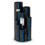 مواسير HDPE سابكو PE 100 ضغط 6 بار قطر خارجي 50 مم سمك 2 مم لون اسود | سابكو