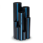 أنابيب HDPE سابكو PE 100 ضغط 6 بار قطر خارجي 125 مم سمك 4.8 مم لون اسود | سابكو
