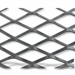 Hot Rolled (Black) Steel Expanded Metal Mesh   Thickness 1.4 mm Width 1.22 meter Length 3 meter | Bait Al Tatawor Company