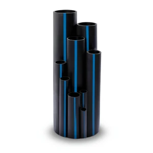 مواسير HDPE سابكو PE 100 ضغط 6 بار قطر خارجي 225 مم سمك 8.6 مم لون اسود | سابكو