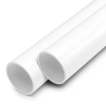 مواسير UPVC مقاس 1 إنش سمك 3.4 مم لون أبيض