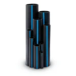 مواسير HDPE سابكو PE 100 ضغط 6 بار قطر خارجي 180 مم سمك 6.9 مم لون أسود | سابكو