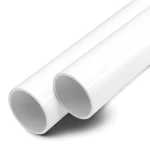 مواسير UPVC مقاس 1/2 إنش سمك 3.7 مم لون أبيض