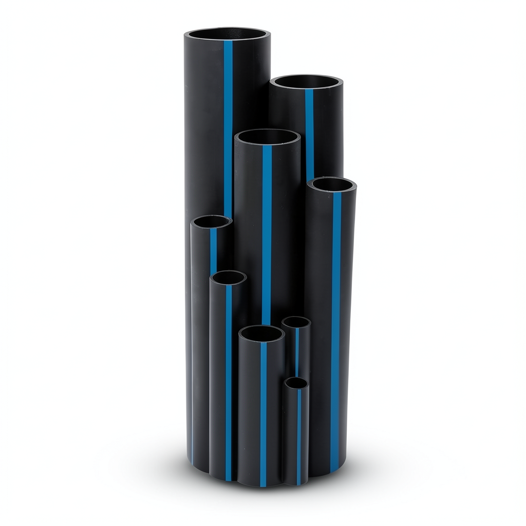 مواسير HDPE سابكو PE 100 ضغط 6 بار قطر خارجي 400 مم سمك 15.3 مم لون أسود | سابكو