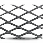 Hot Rolled (Black) Steel Expanded Metal Mesh   Thickness 1.2 mm Width 1.22 meter Length 5 meter | Bait Al Tatawor Company