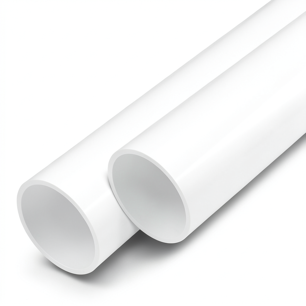 مواسير UPVC مقاس 3/4 إنش سمك 3.9 مم لون أبيض
