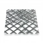 Hot Rolled (Black) Steel Expanded Metal Mesh   Thickness 1.8 mm Width 1.22 meter Length 3 meter  Bait Al Tatawor Company