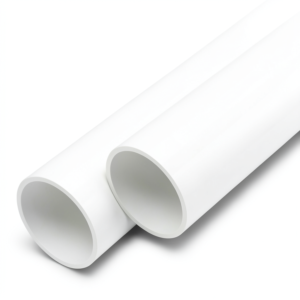 مواسير UPVC مقاس 1 إنش سمك 4.5 مم لون أبيض