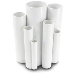 مواسير UPVC ضغط 21.7 بار مقاس ½ إنش سمك 1.57 مم لون أبيض