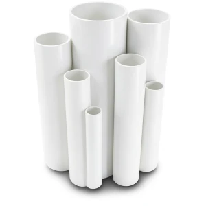 UPVC Pipes 21.7 Bar Pressure ½ inch Size 1.57 mm Thickness White