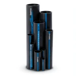 أنابيب HDPE سابكو PE 100 ضغط 6 بار قطر خارجي 250 مم سمك 9.6 مم لون اسود | سابكو
