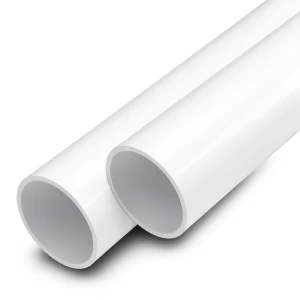مواسير UPVC مقاس 1/2 1 إنش سمك 5.1 مم لون أبيض