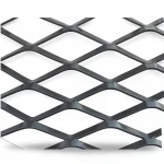 Hot Rolled (Black) Steel Expanded Metal Mesh   Thickness 1.2 mm Width 1.22 M Length 6 meter | Bait Al Tatawor Company