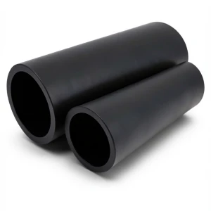أنابيب HDPE الوطني لشبكات المياه ضغط 6 بار قطر خارجي 90 مم سمك 2.8 مم لون أسود