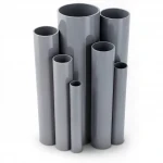 UPVC Pipes Modern Technology  Outside Diameter   200 mm Thickness 4.9 mm Gray Colour