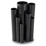 مواسير UPVC ضغط اسمي 21.7 بار مقاس 1 إنش سمك 2.46 مم لون أسود