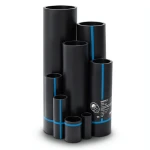 مواسير HDPE سابكو PE 100 ضغط 6 بار قطر خارجي 50 مم سمك 2 مم لون اسود | سابكو
