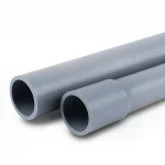 UPVC Pipes NPF Brand For Electrical Systems Nominal Pressure 16 Bar Outside Diameter 20 mm Thickness 1.50 mm Gray Colour