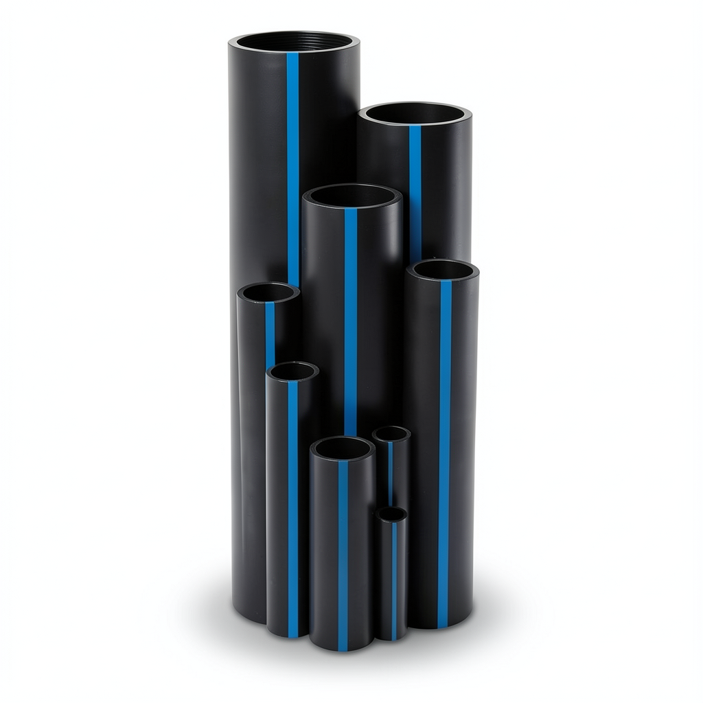مواسير HDPE سابكو PE 100 ضغط 6 بار قطر خارجي 110 مم سمك 4.2 مم لون اسود | سابكو