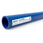 HDPE Pipes PE 100 20 Bar Pressure 400 mm Diameter 44.7 mm Thickness Blue | NEPROPLAST
