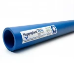 مواسير HDPE نيبروبلاست PE 80 ضغط 12.5 بار قطر خارجي 355 مم سمك 32.2 مم لون أزرق   