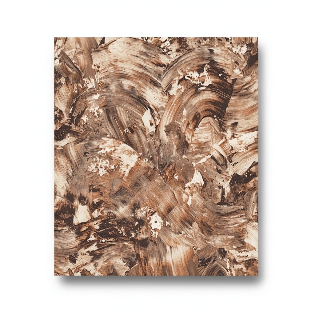 Patterned Wall Decoration 10m x 0.53m Brown, Model 73501