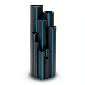 أنابيب HDPE سابكو PE 100 ضغط 6 بار قطر خارجي 315 مم سمك 12.1 مم لون اسود | سابكو