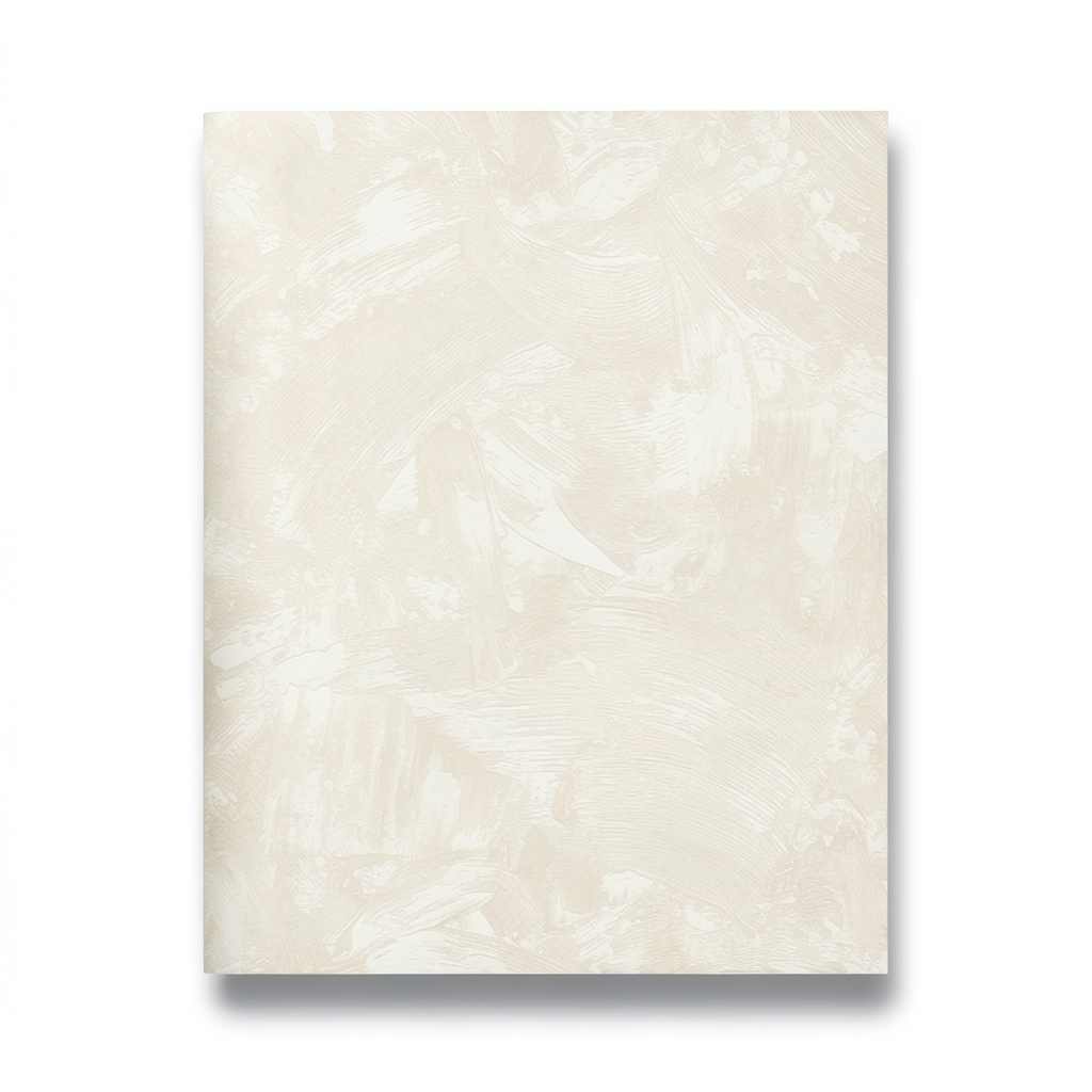 Italian Patterned Wallpaper 10 m x 0.53 m Creamy Color, Model 73503