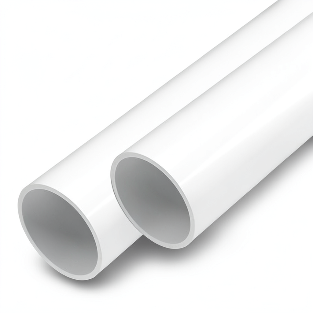 UPVC Pipes Nominal Pressure 20 Bar Outside Diameter 180 mm Thickness 13.3 mm White