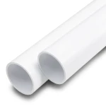مواسير UPVC ضغط اسمي 20 بار قطر خارجي 225 مم سمك 16.6 مم لون أبيض