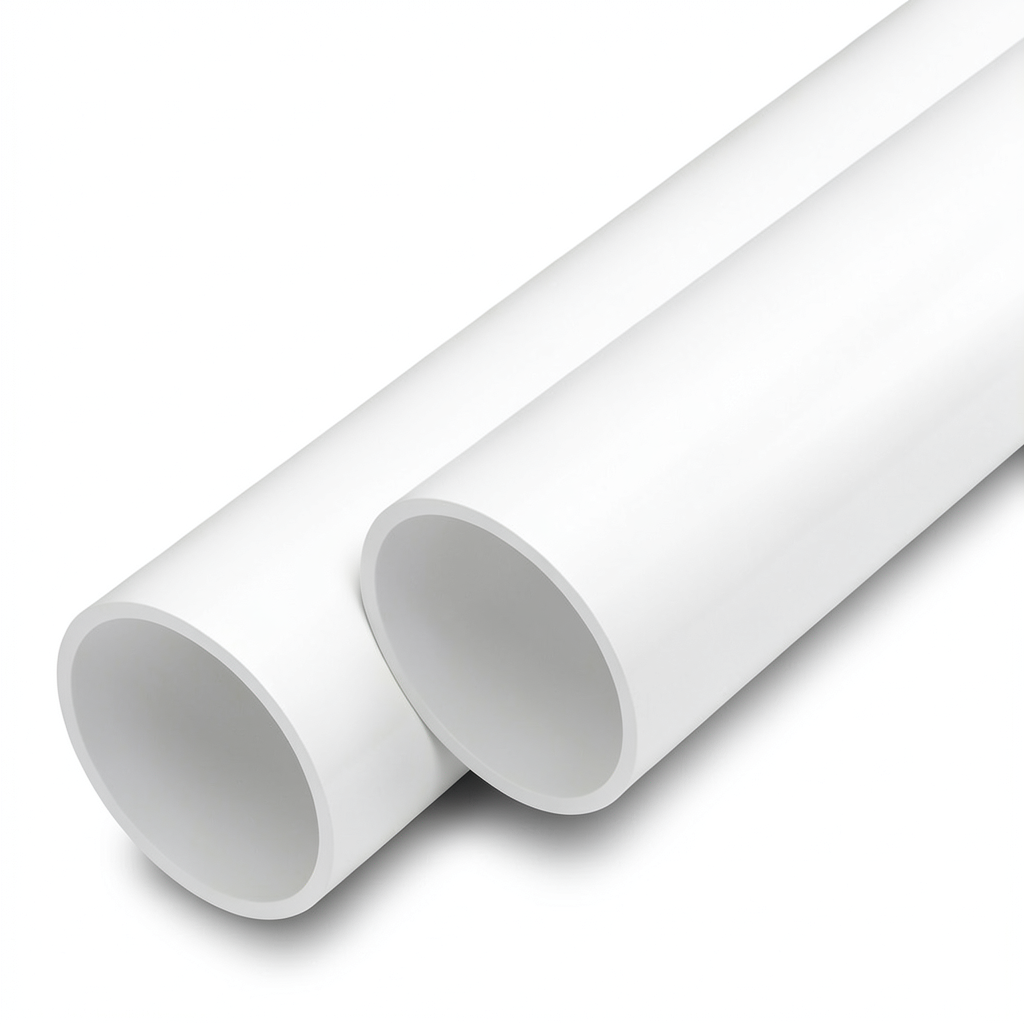 UPVC Pipes Nominal Pressure 20 Bar Outside Diameter 225 mm Thickness 18.4 mm White