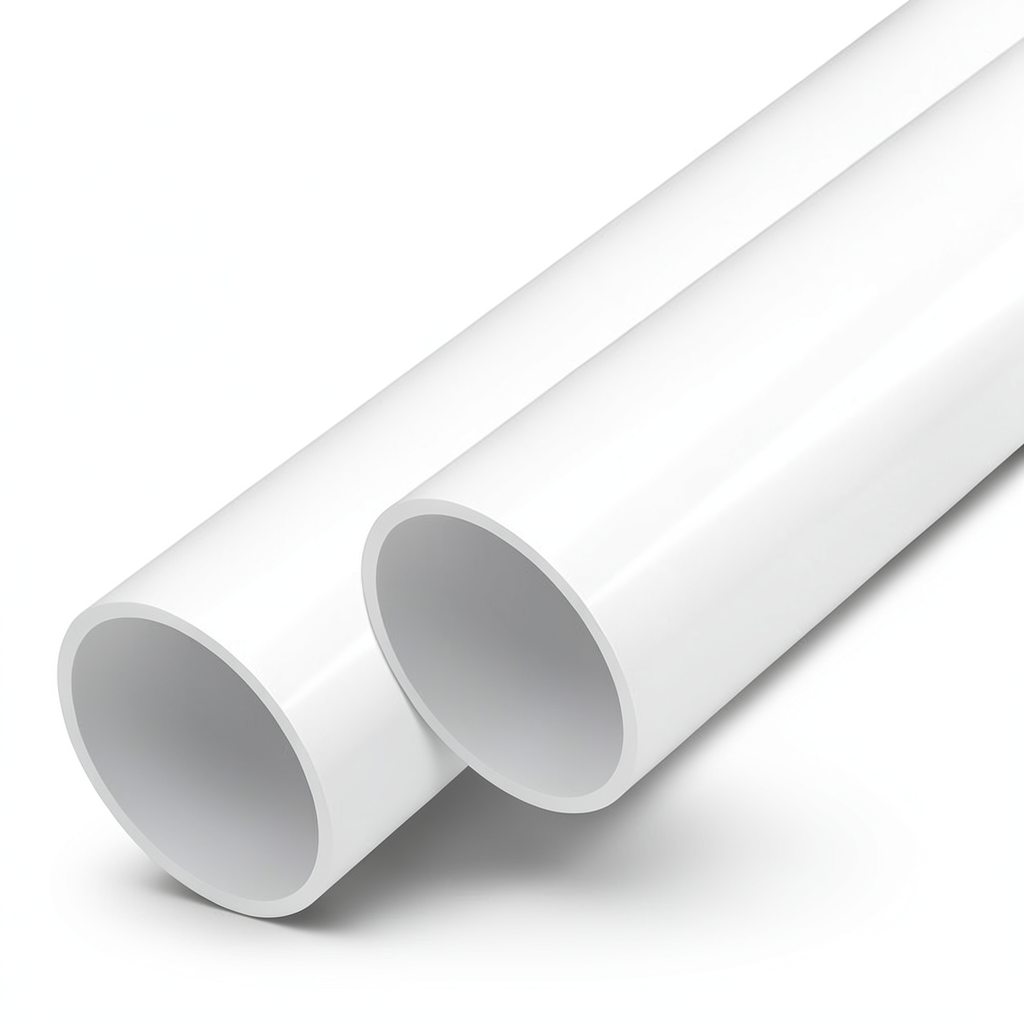 مواسير UPVC ضغط اسمي 20 بار قطر خارجي 280 مم سمك 20.6 مم لون أبيض