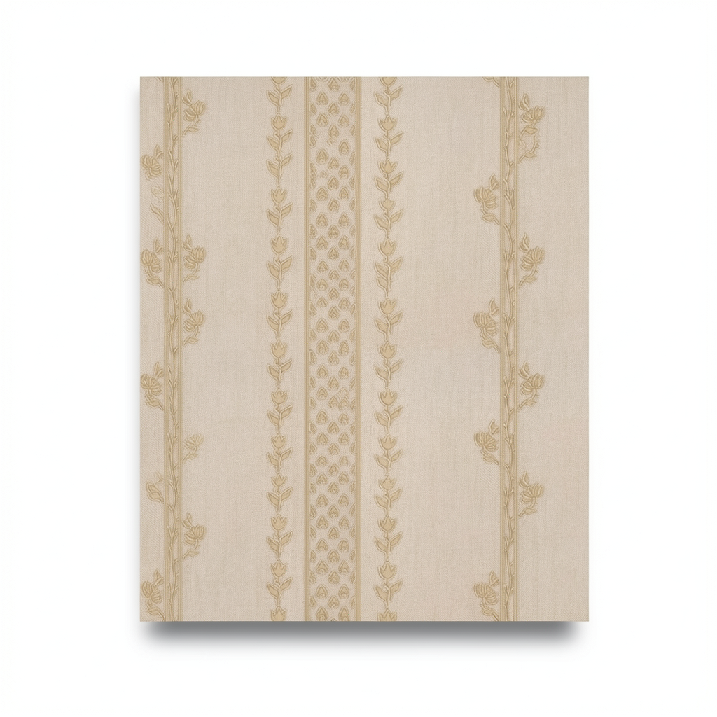 Italian Wallpaper 10m x 1.06m Beige, Model 4747