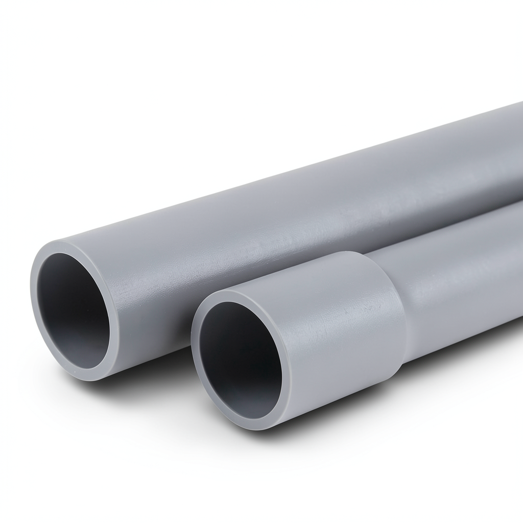 UPVC Pipes Nominal Pressure 4 Bar Outside Diameter 560 mm Thickness 11.00 mm Gray