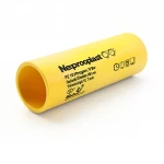 مواسير HDPE Neproplast PE 100 ضغط 10 بار قطر خارجي 180 مم سمك 10.7 مم لون أصفر 